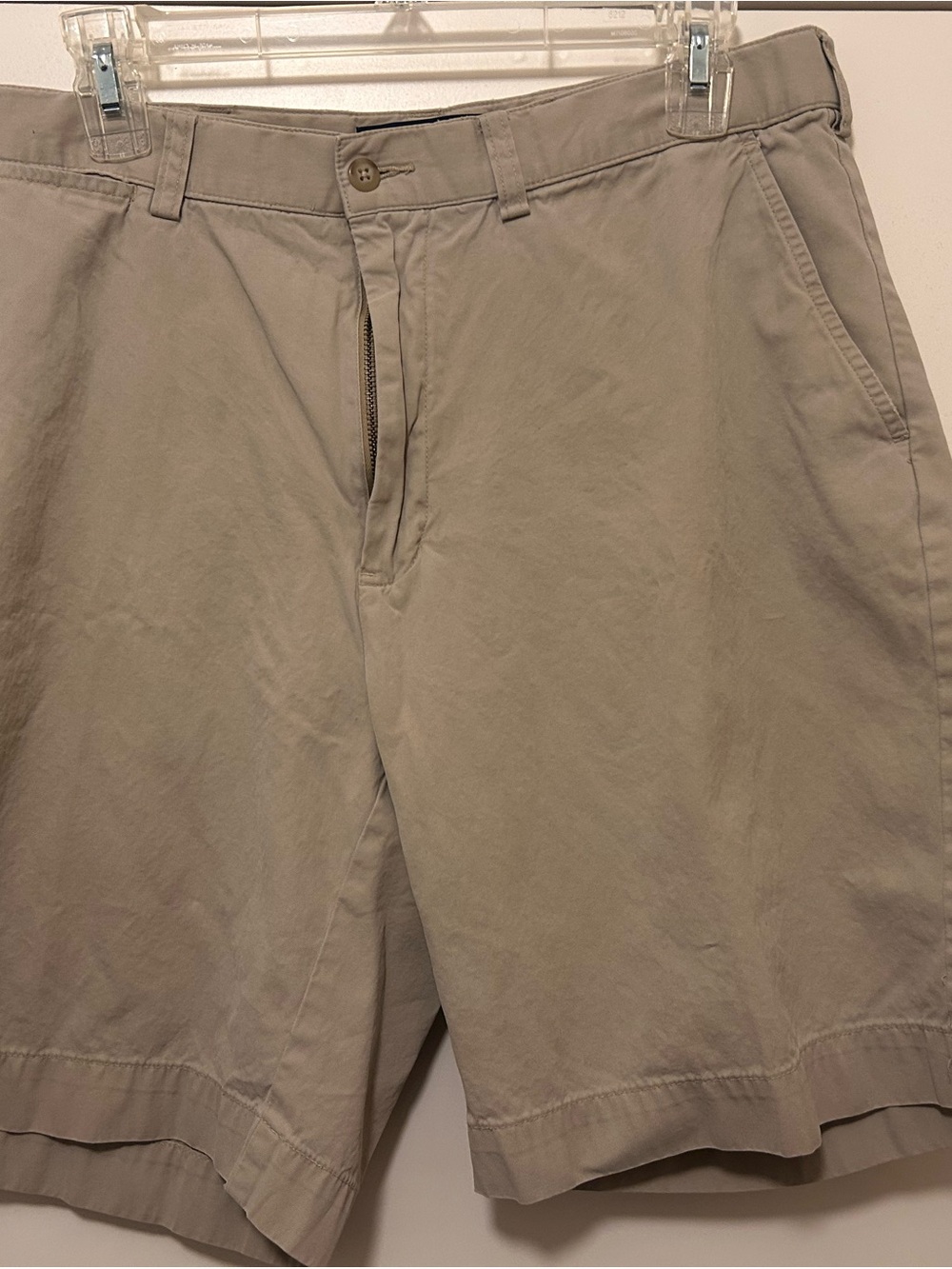 Polo by Ralph Lauren Beige Flat Front Chino Shorts